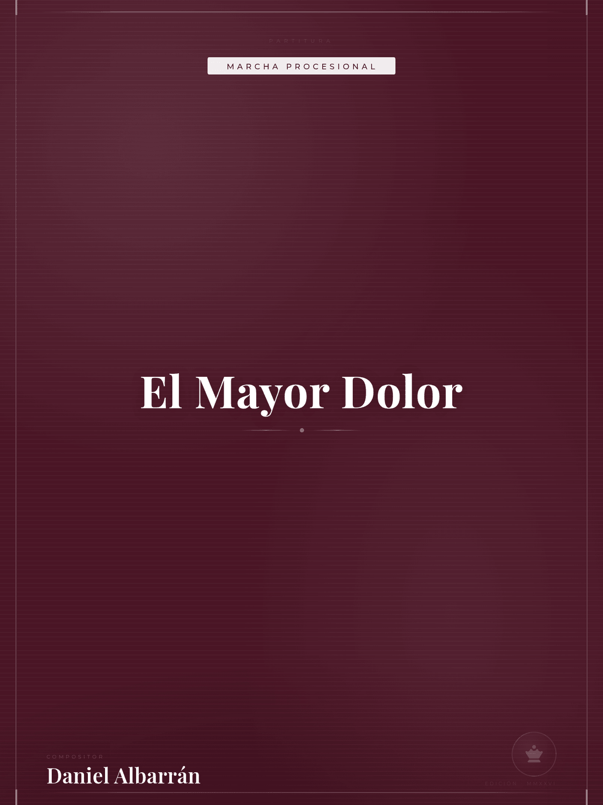 Portada de El Mayor Dolor