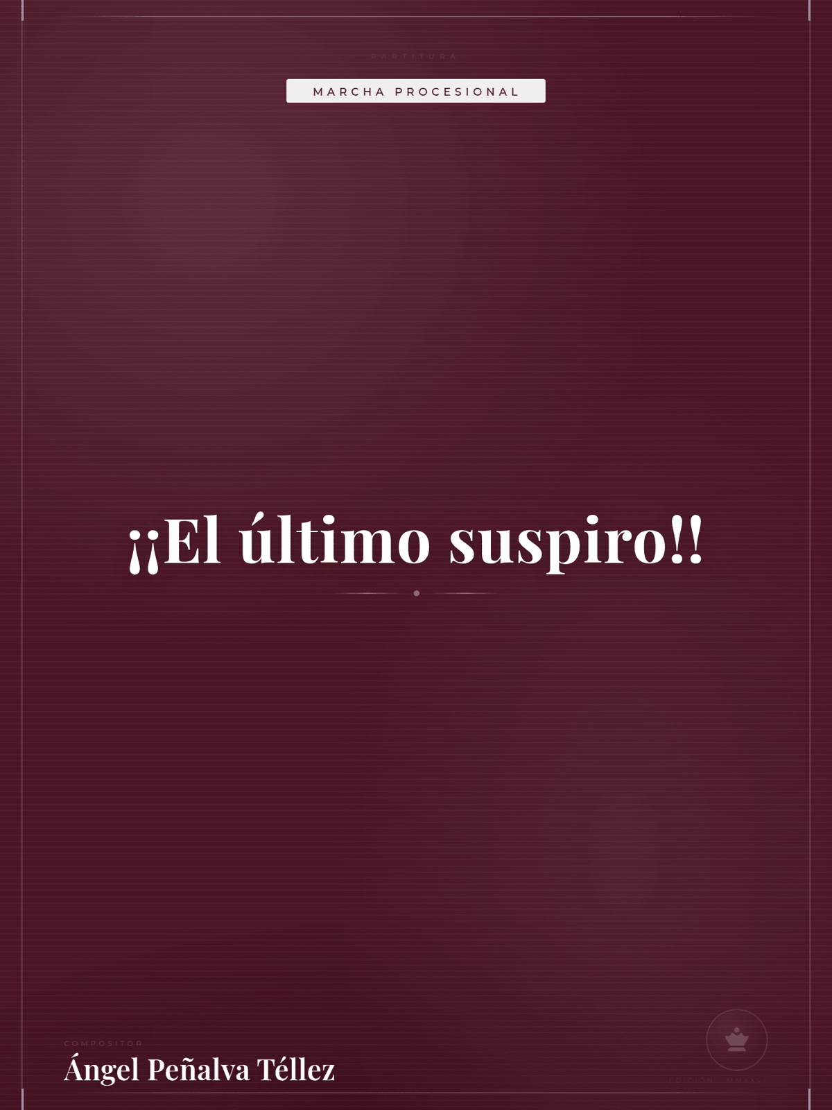 Portada de ¡¡El último suspiro!!