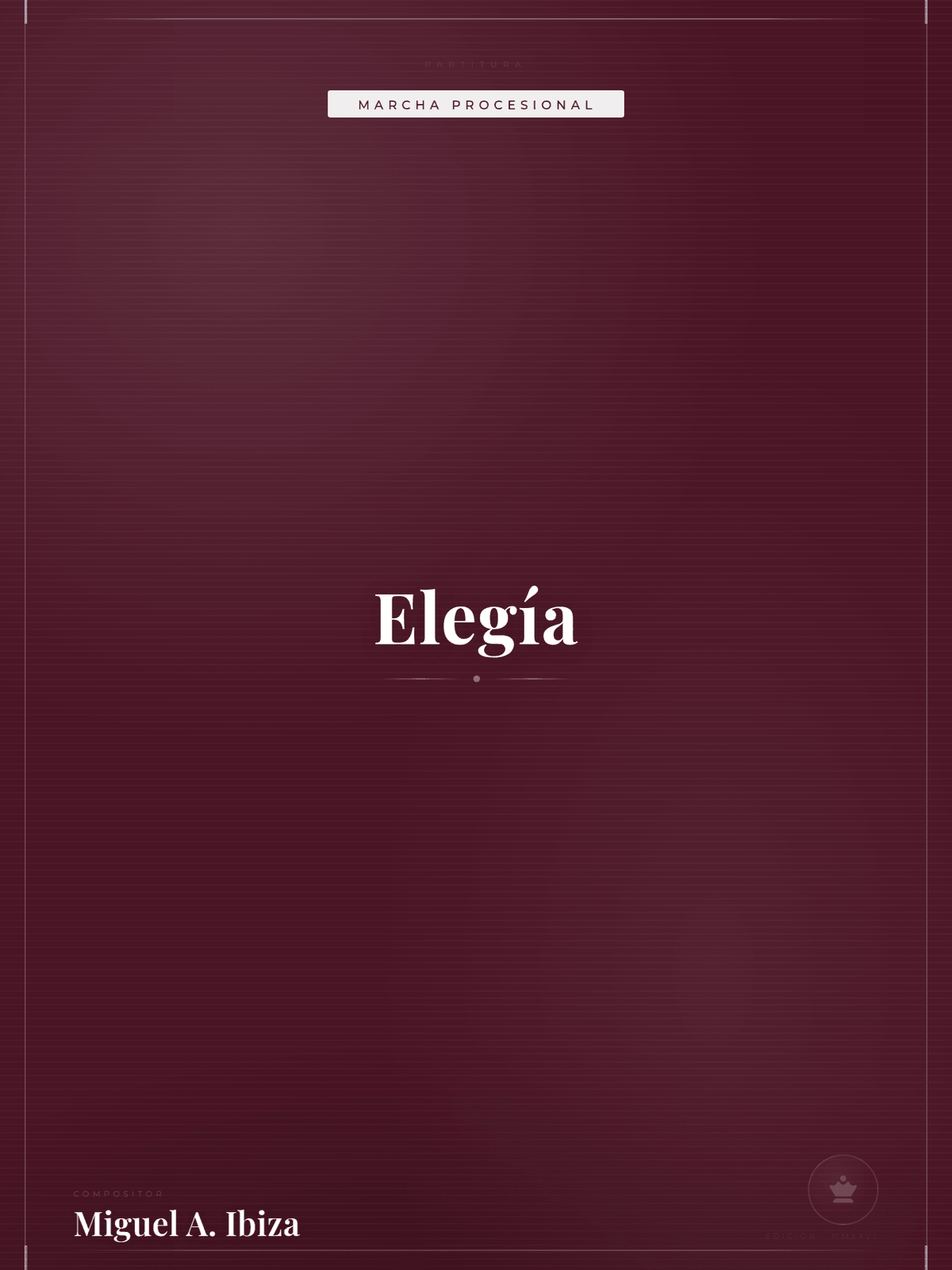 Portada de Elegía