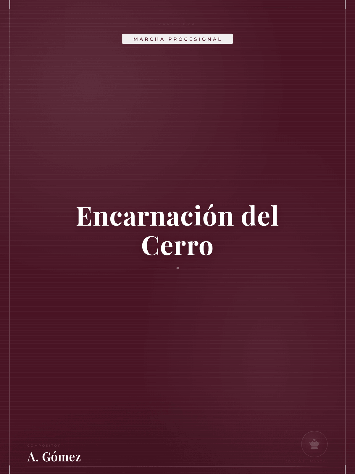 Portada de Encarnación del Cerro