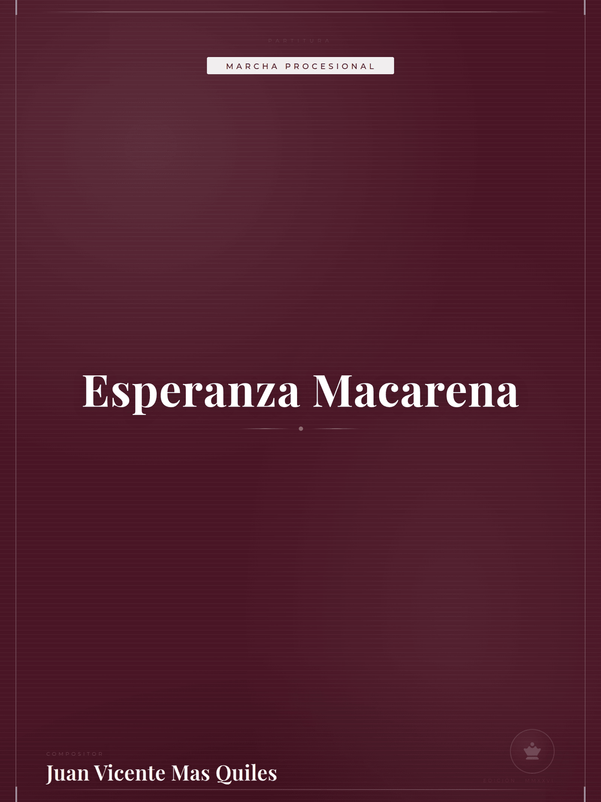Portada de Esperanza Macarena