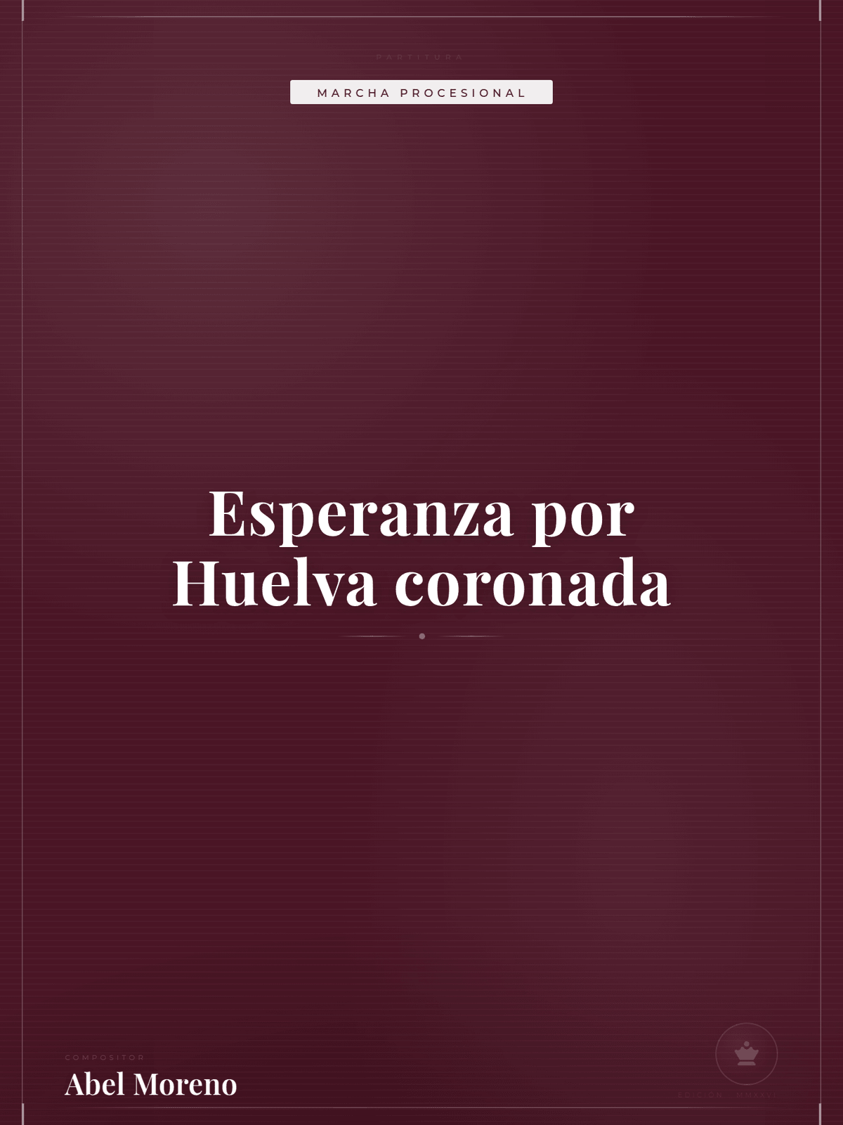 Portada de Esperanza por Huelva coronada