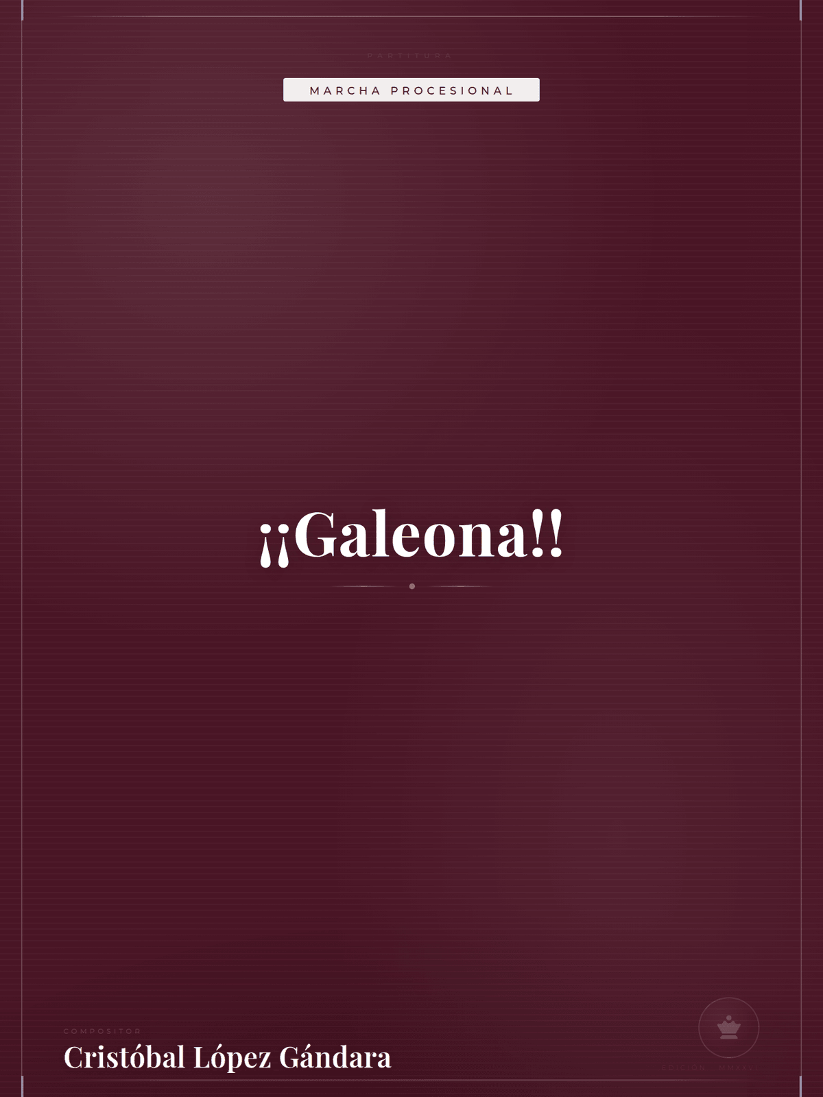 Portada de ¡¡Galeona!!
