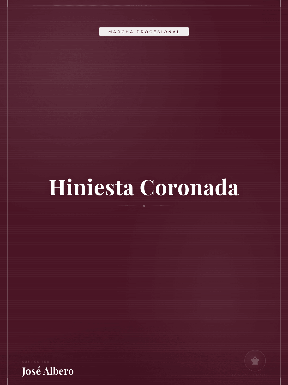 Portada de Hiniesta Coronada