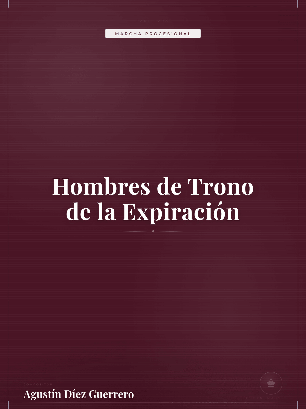 Portada de Hombres de Trono de la Expiración
