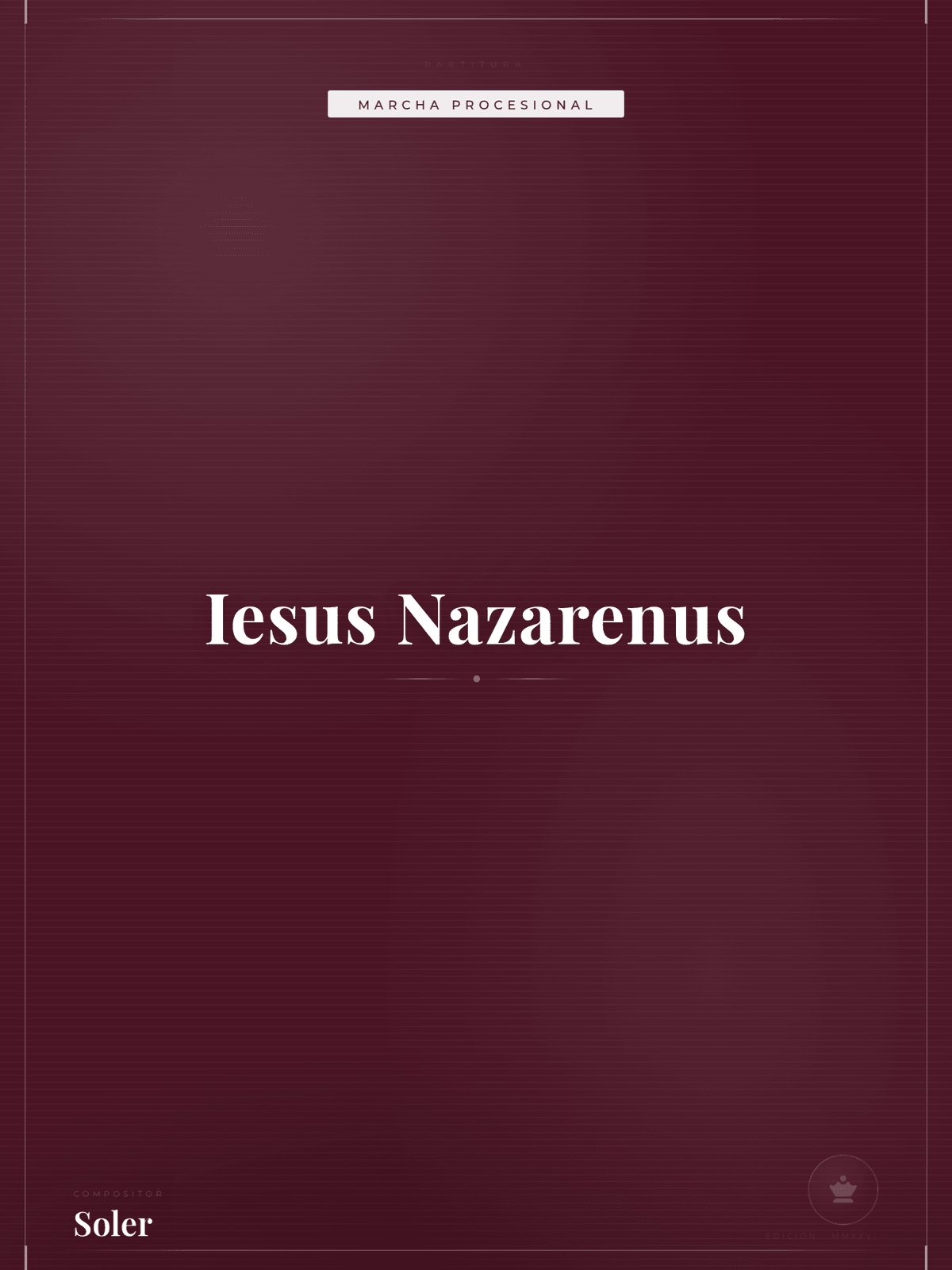 Portada de Iesus Nazarenus