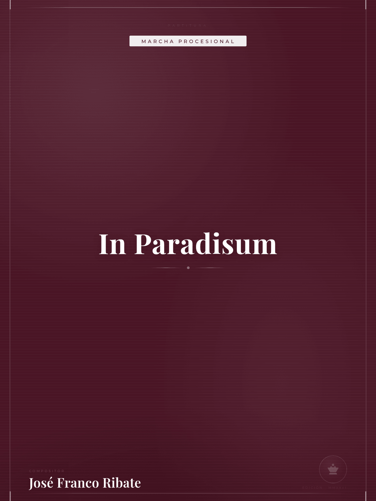 Portada de In Paradisum