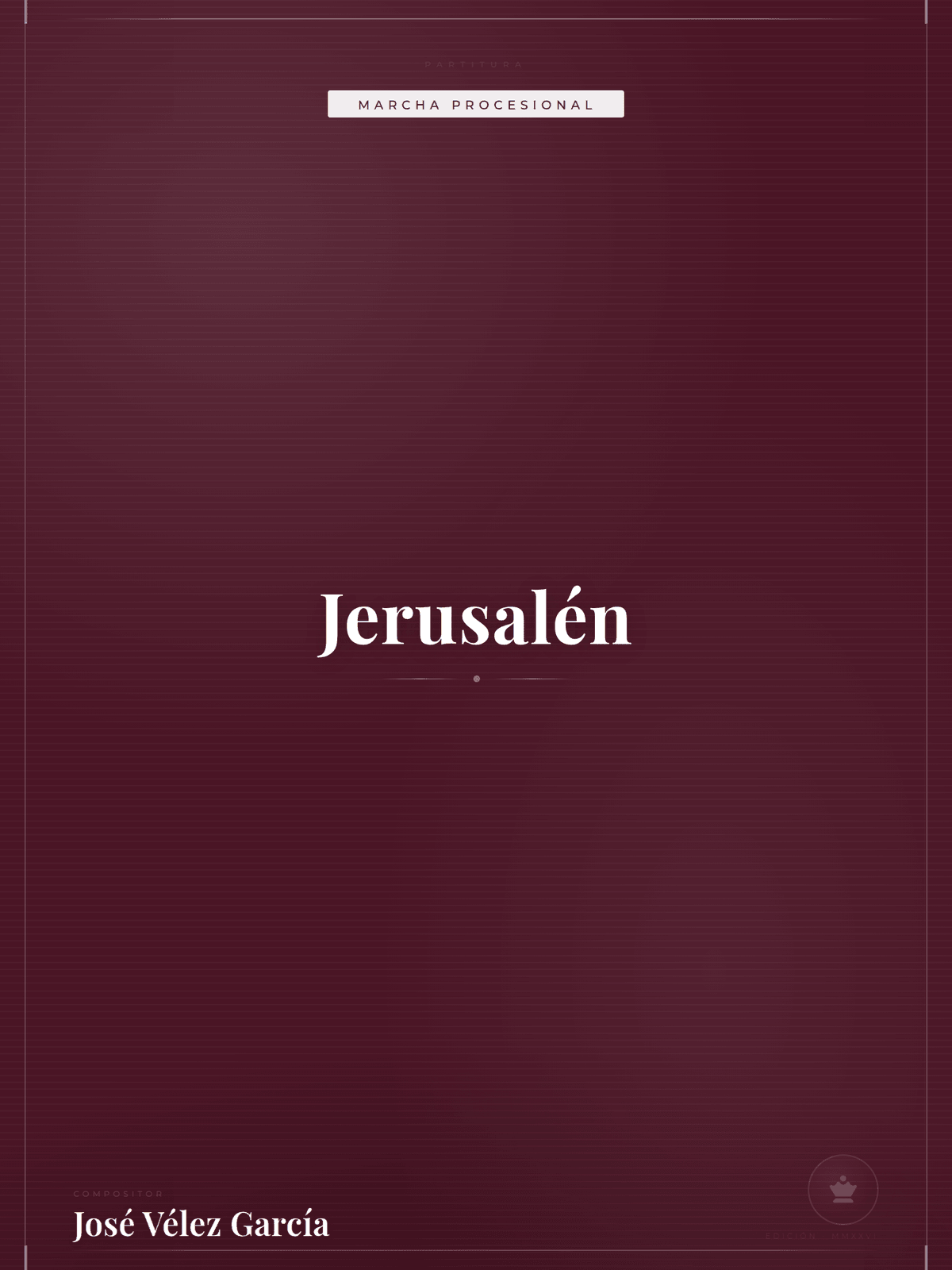 Portada de Jerusalén
