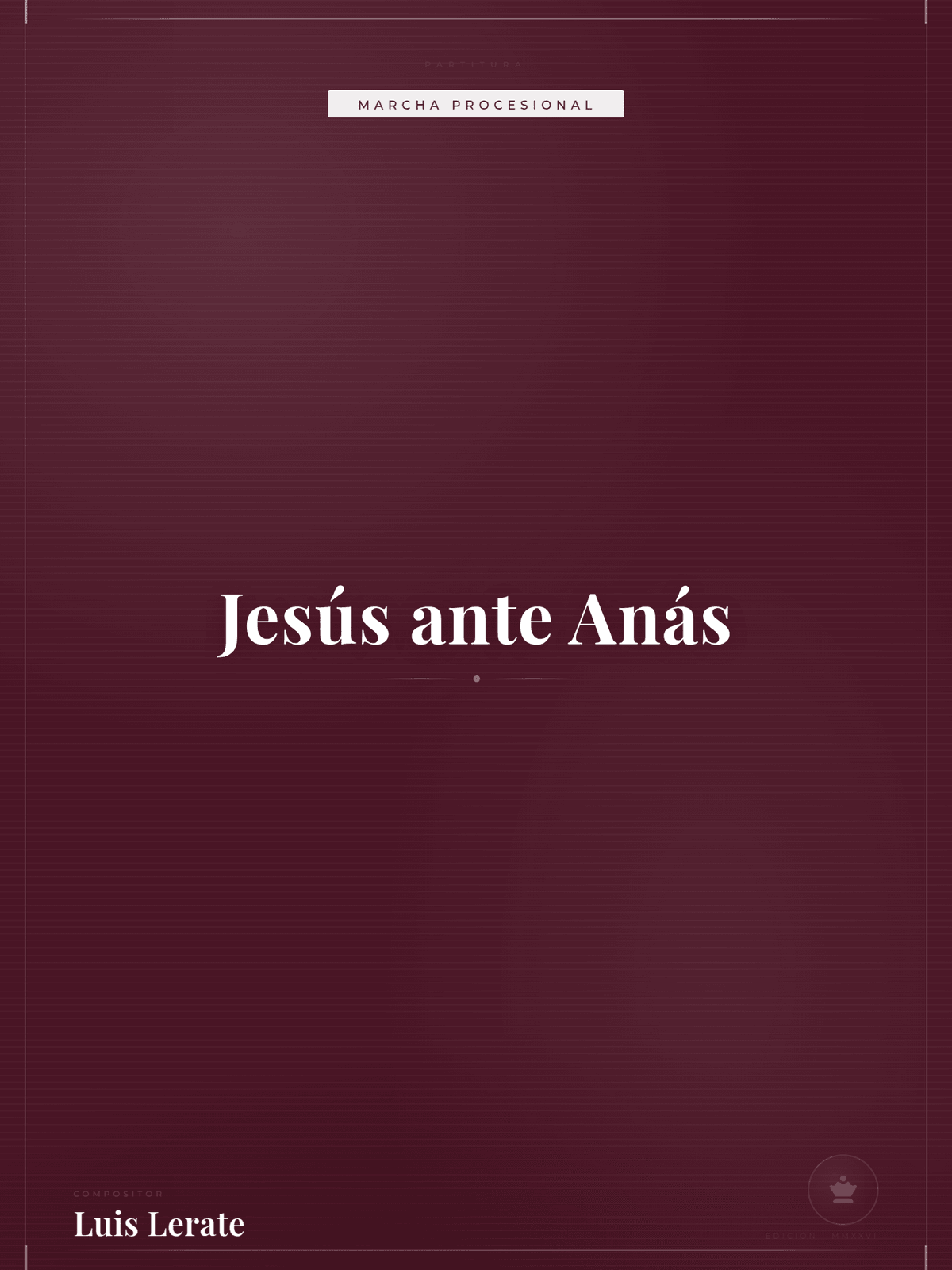 Portada de Jesús ante Anás