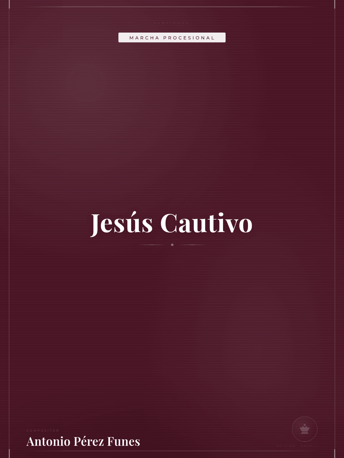 Portada de Jesús Cautivo