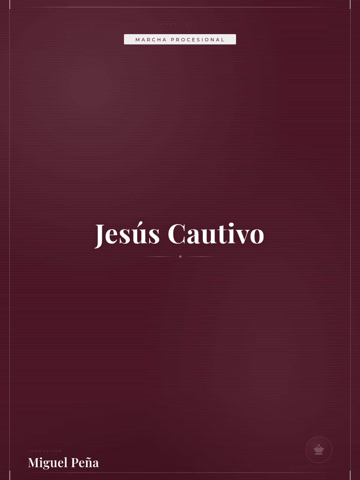 Portada de Jesús Cautivo