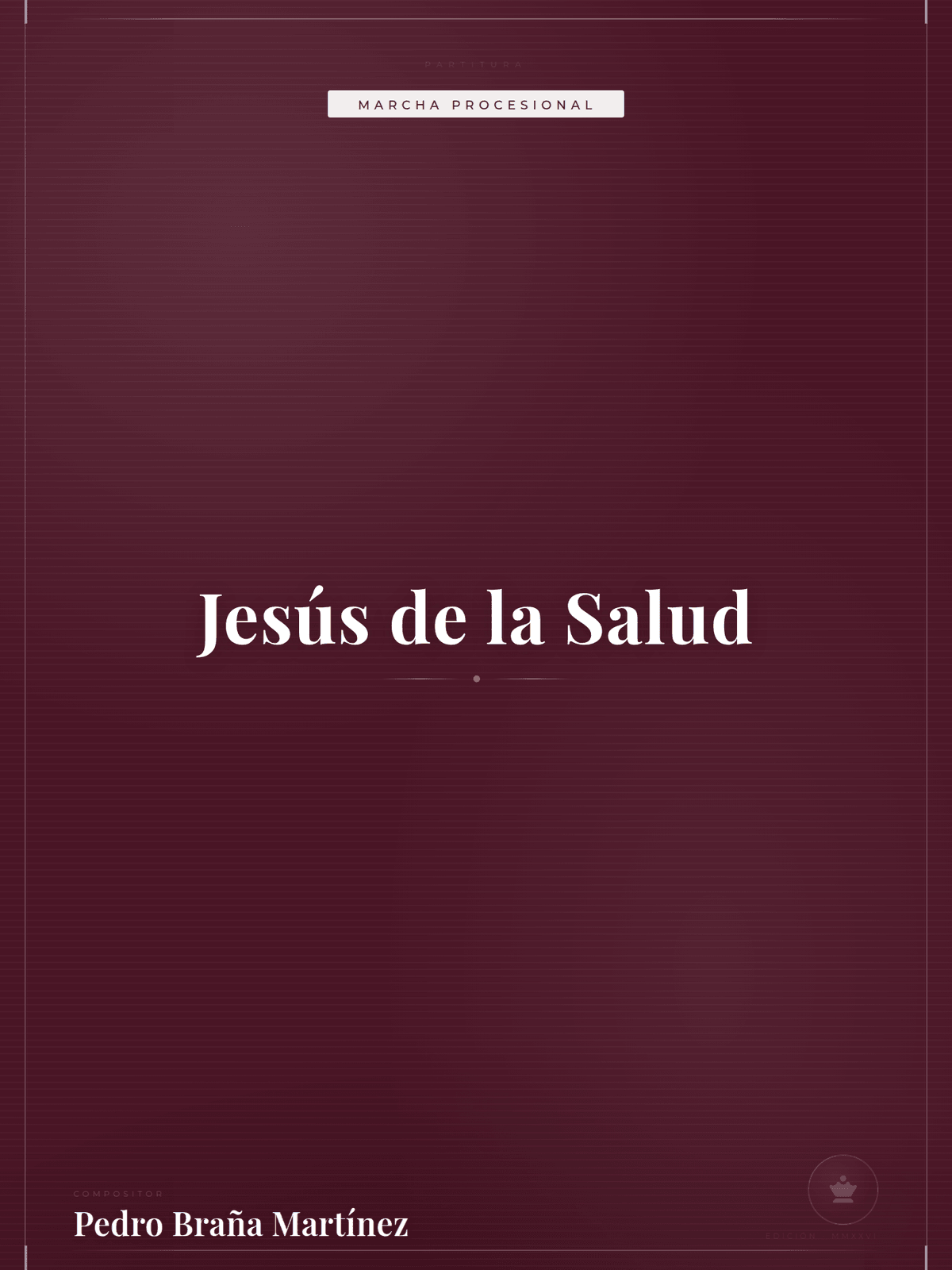 Portada de Jesús de la Salud