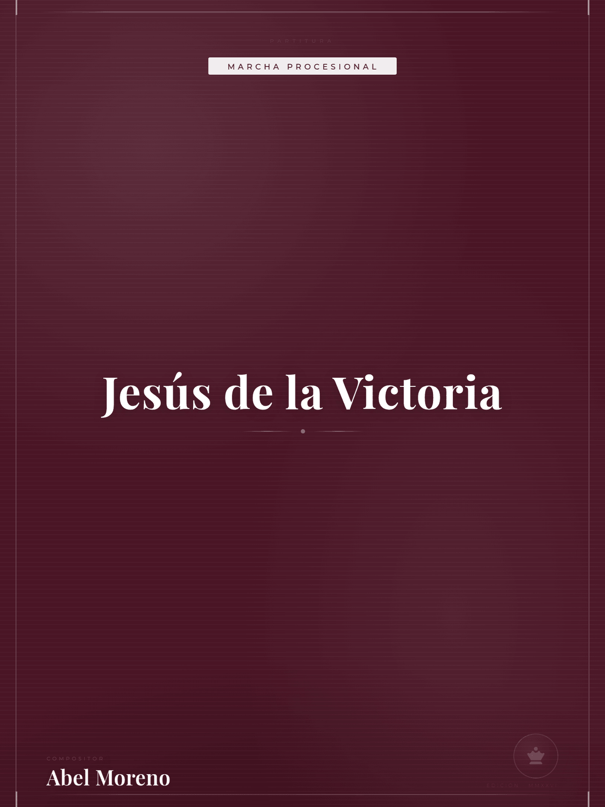 Portada de Jesús de la Victoria