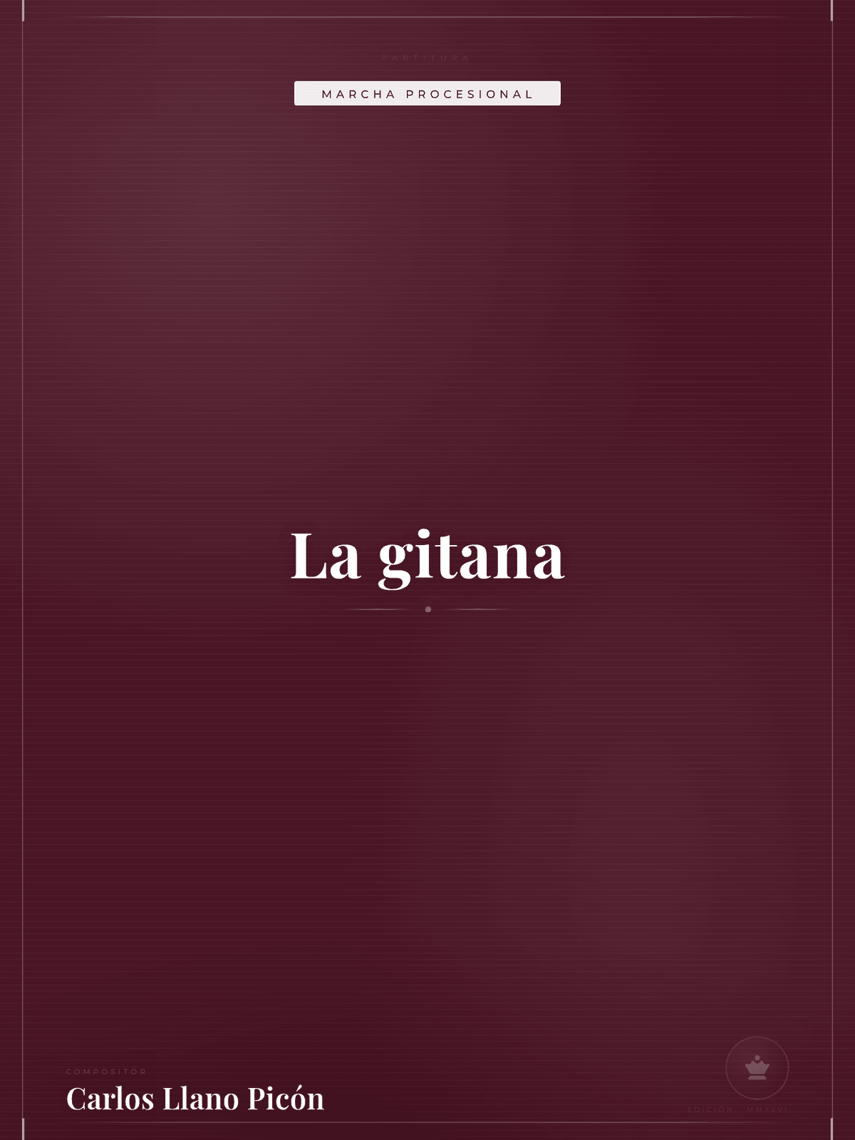 Portada de La gitana