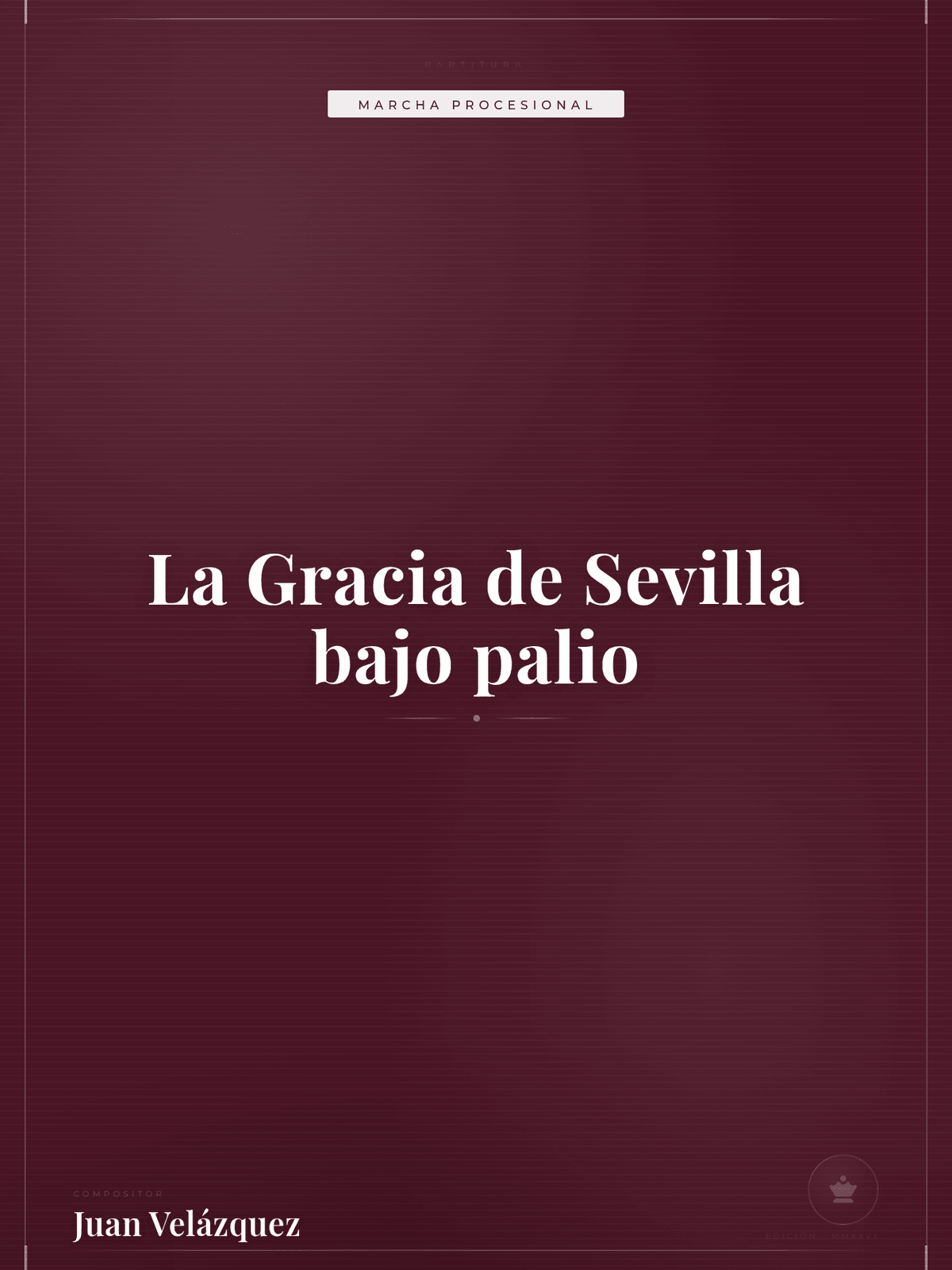 Portada de La Gracia de Sevilla bajo palio