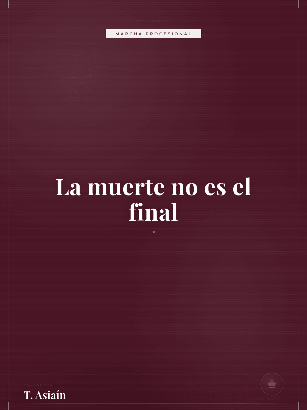 Portada de La muerte no es el final
