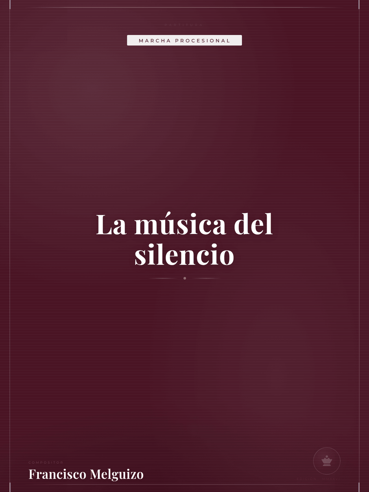 Portada de La música del silencio