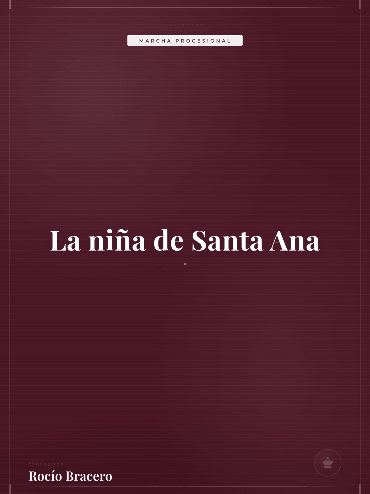 Portada de La niña de Santa Ana