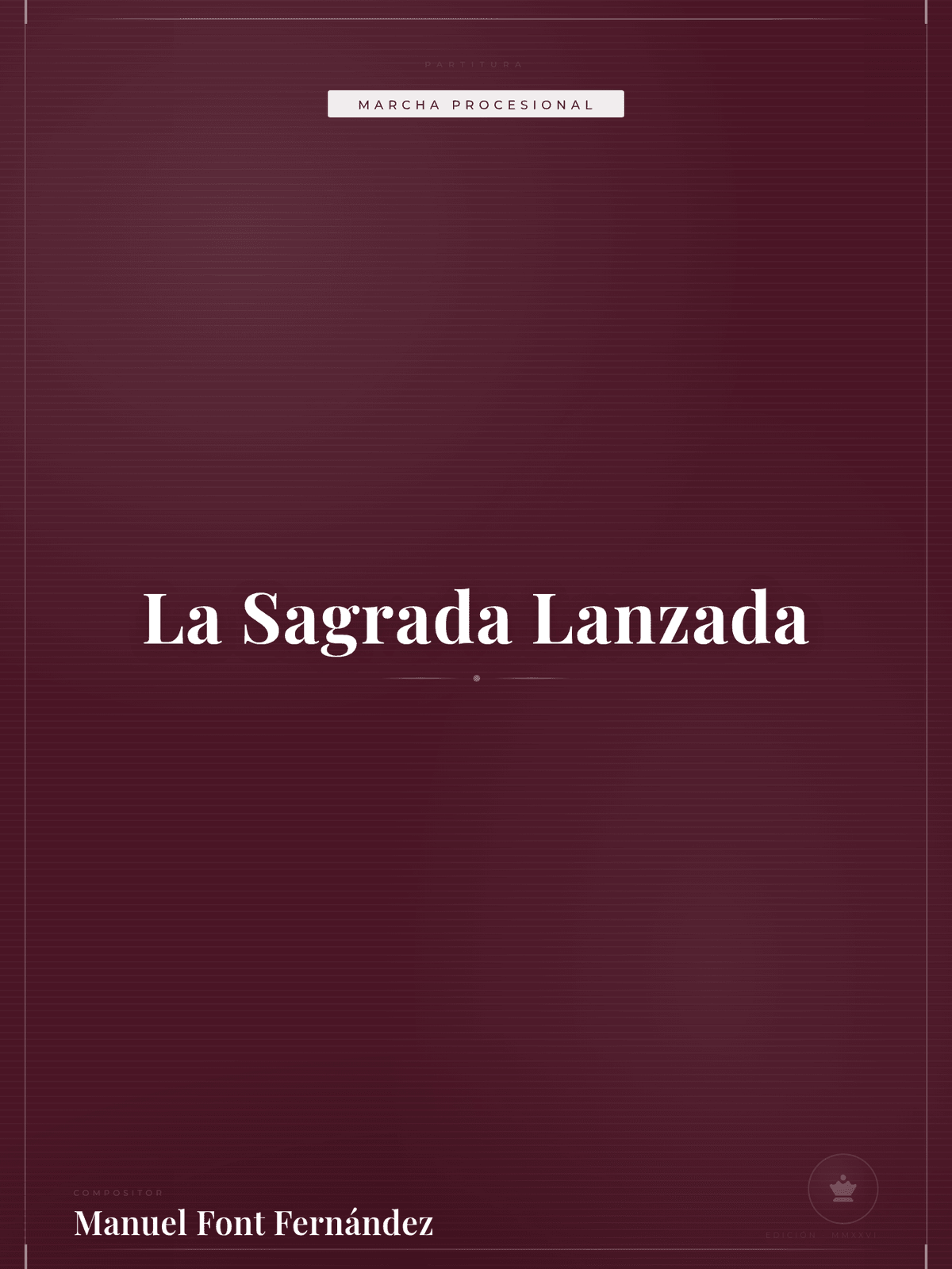 Portada de La Sagrada Lanzada