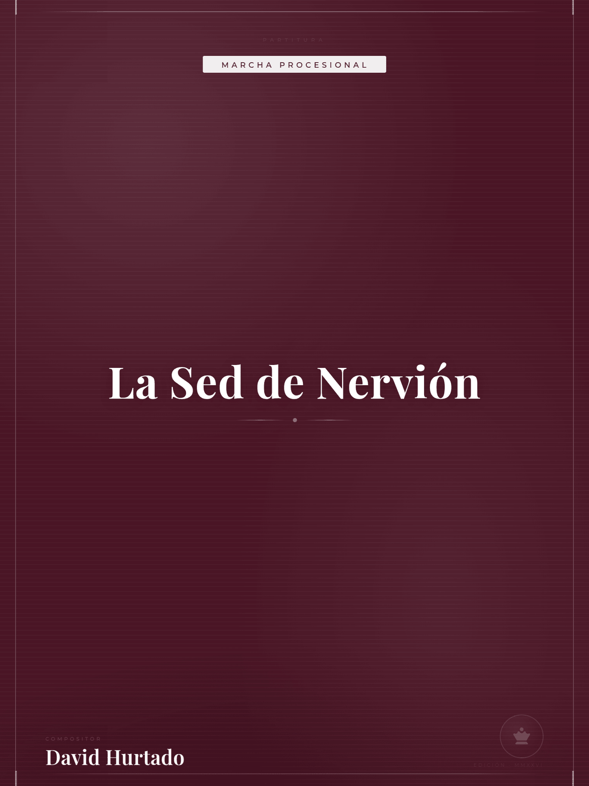 Portada de La Sed de Nervión