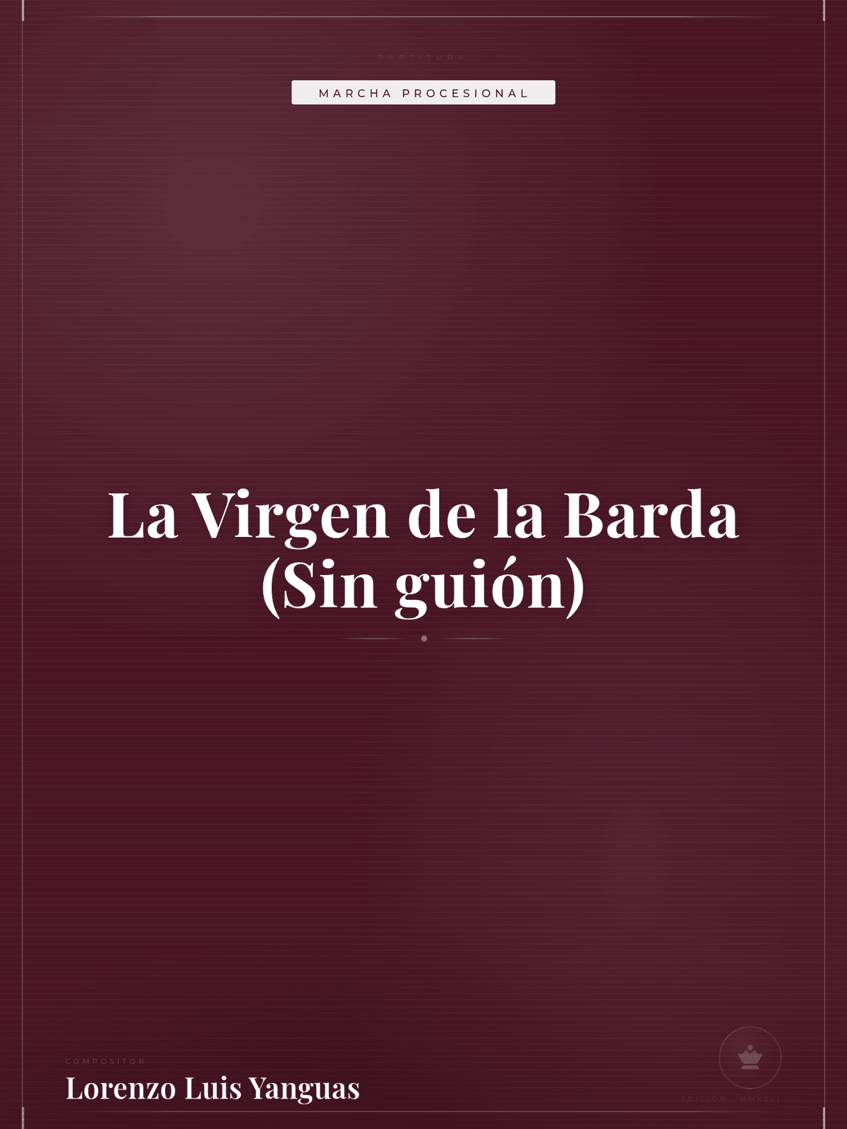 Portada de La Virgen de la Barda (Sin guión)