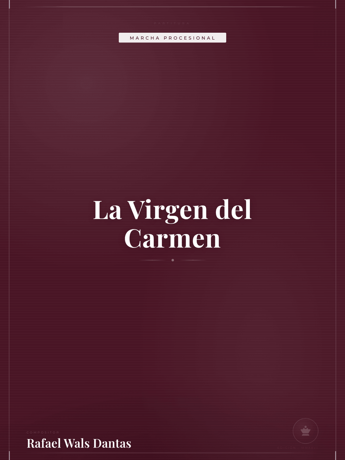 Portada de La Virgen del Carmen