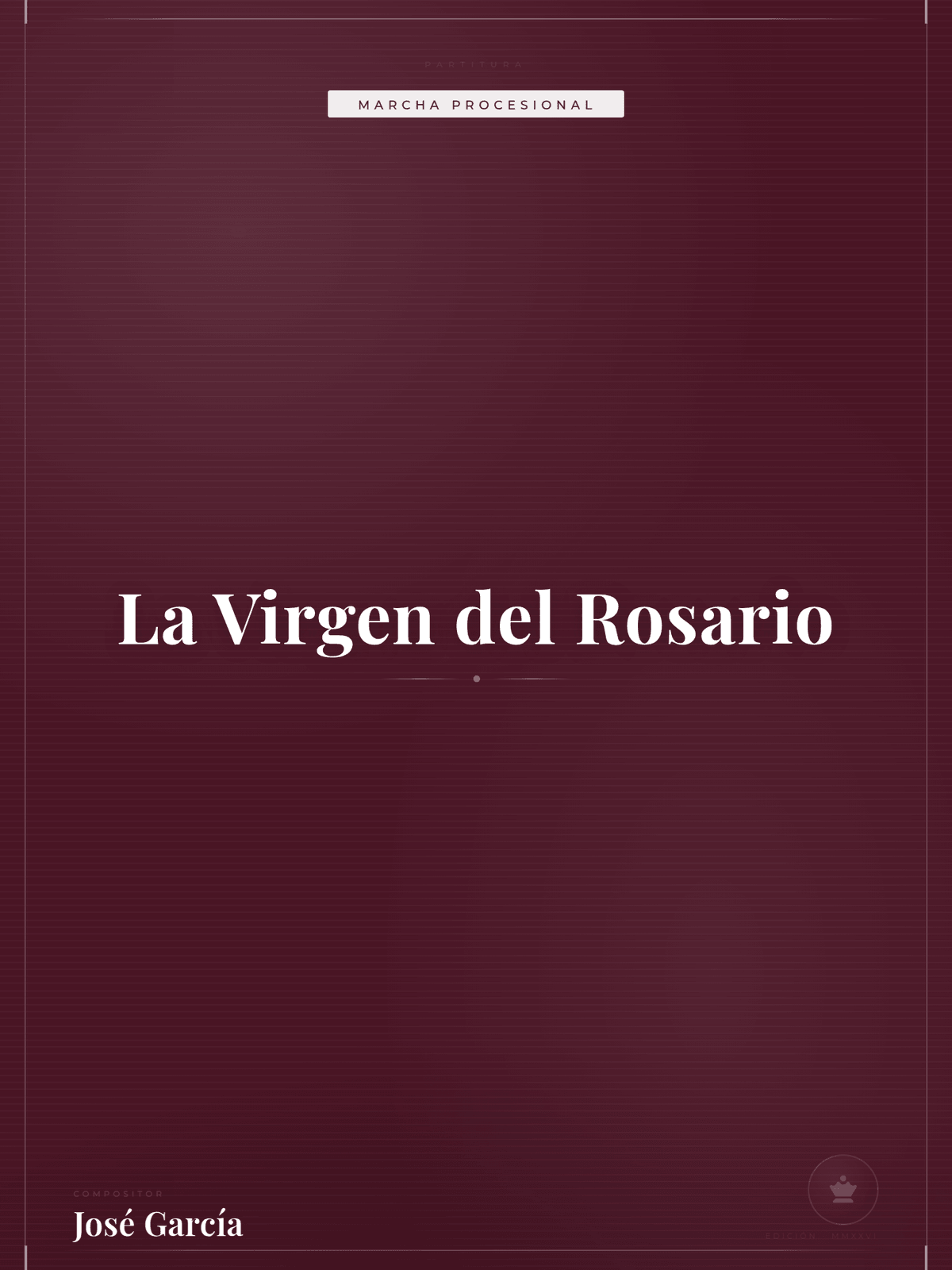 Portada de La Virgen del Rosario