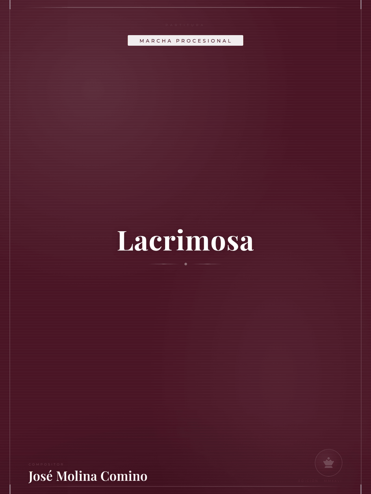 Portada de Lacrimosa