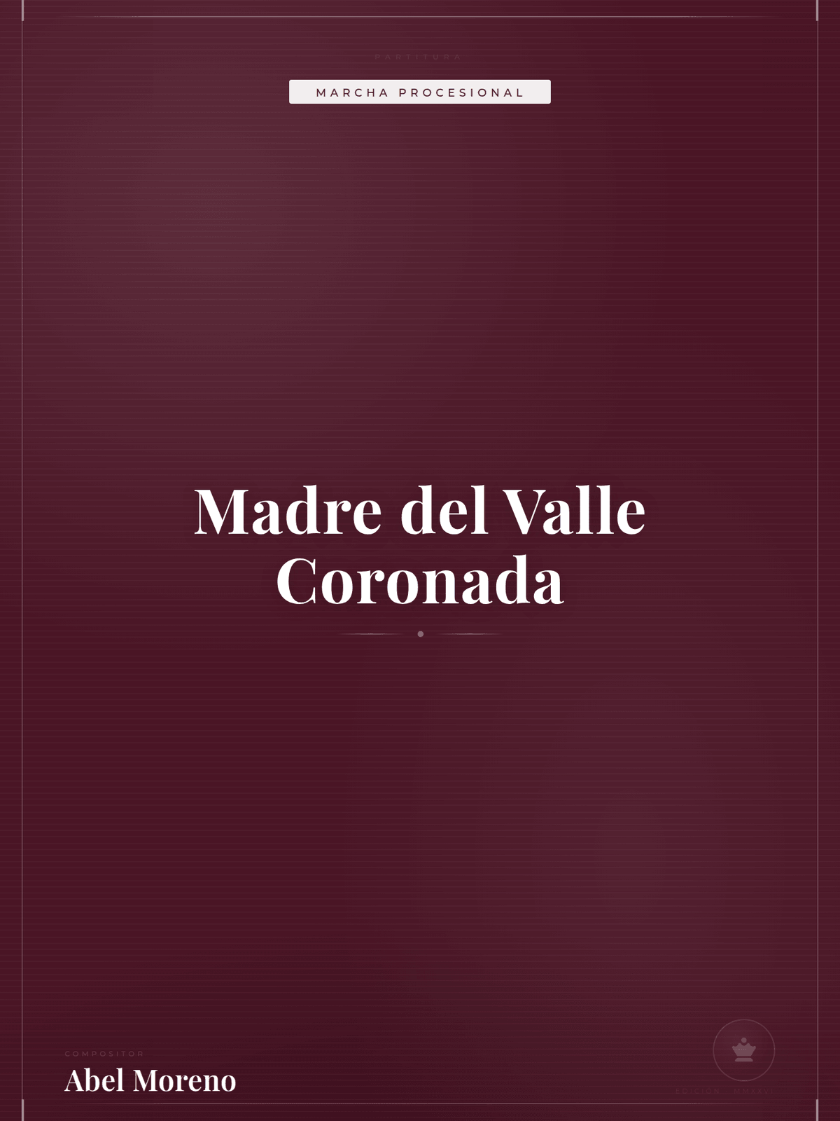 Portada de Madre del Valle Coronada
