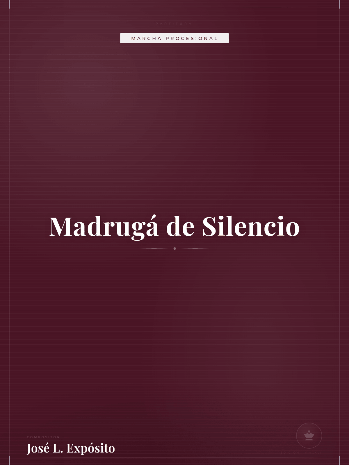 Portada de Madrugá de Silencio