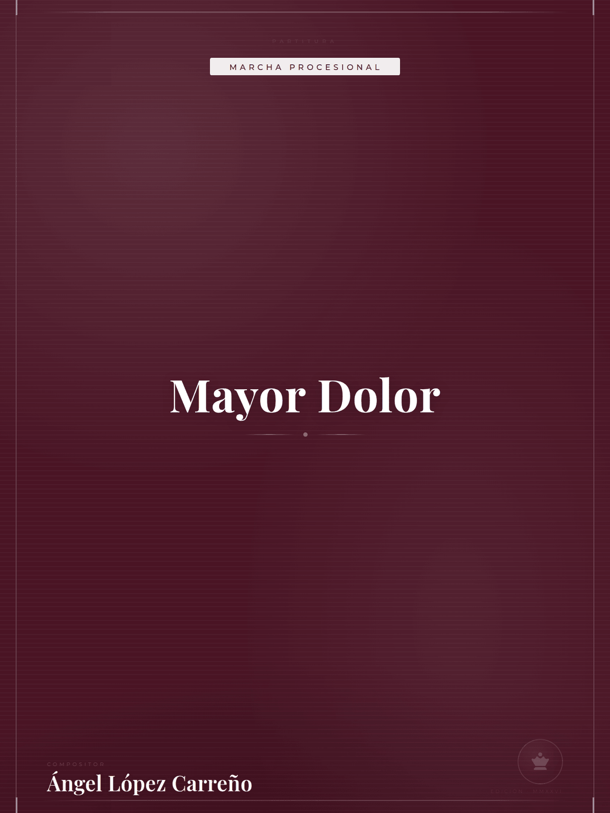 Portada de Mayor Dolor