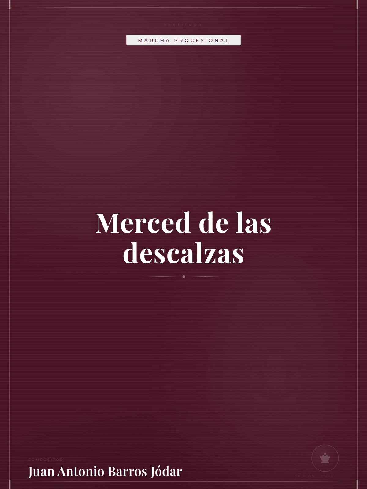 Portada de Merced de las descalzas