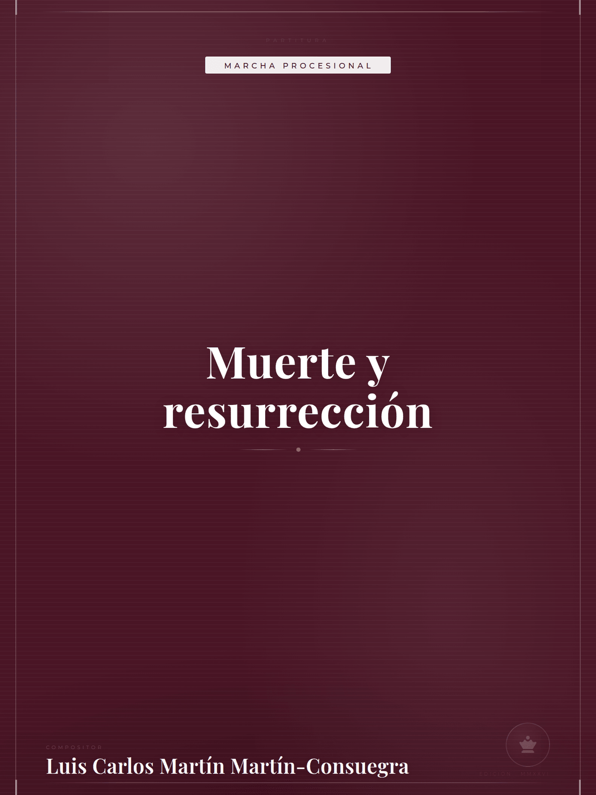Portada de Muerte y resurrección