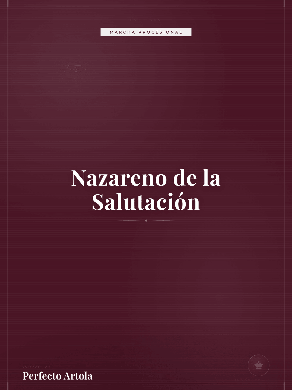 Portada de Nazareno de la Salutación