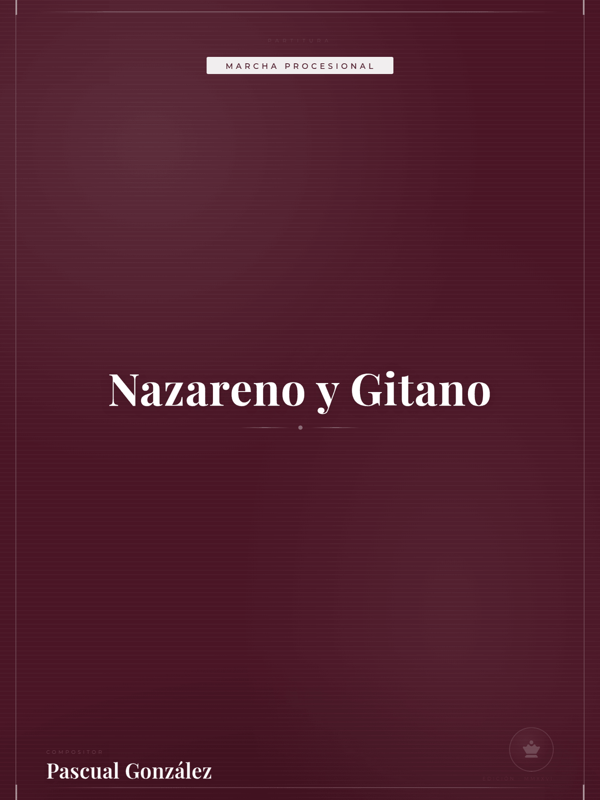 Portada de Nazareno y Gitano
