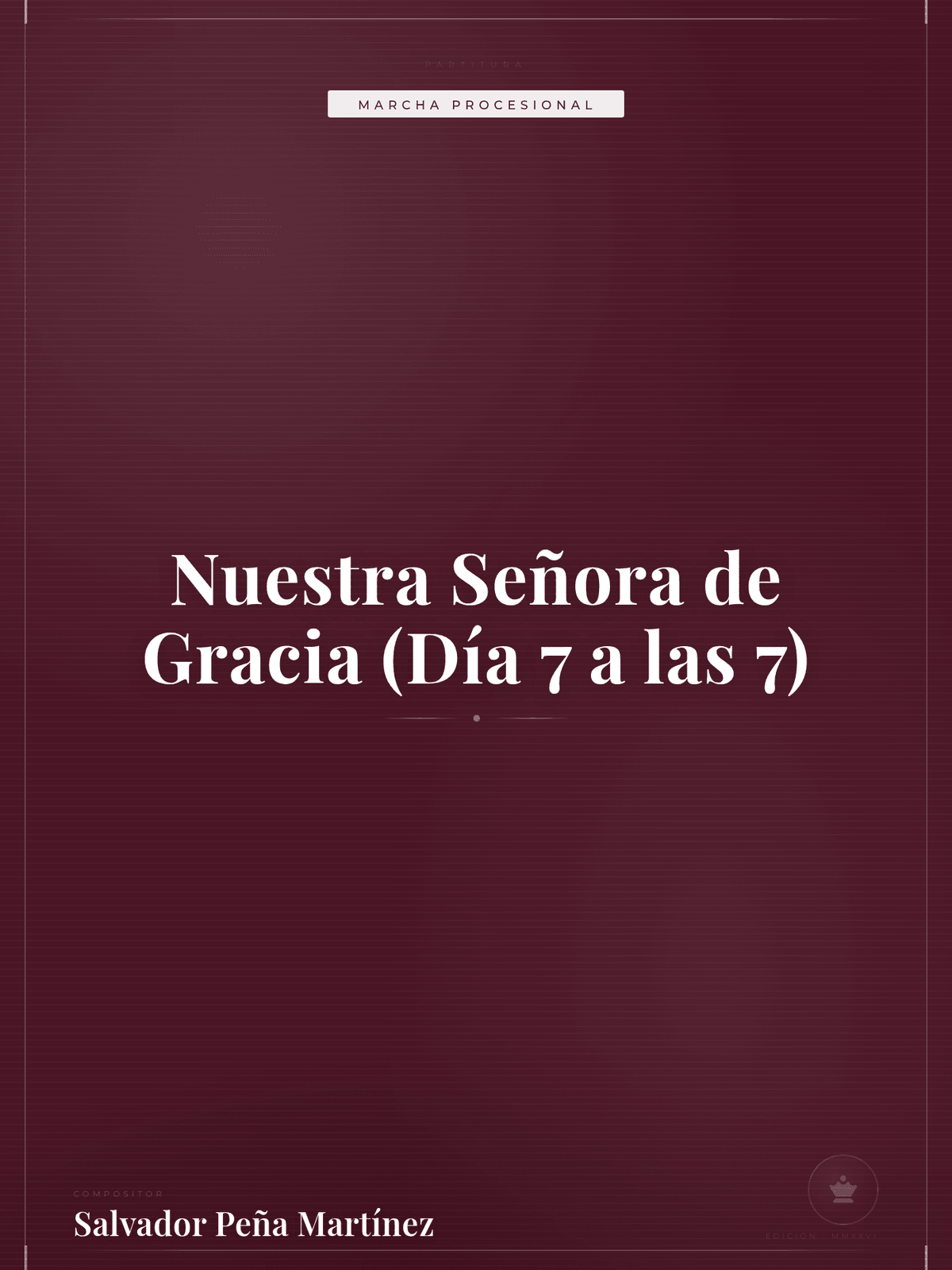 Portada de Nuestra Señora de Gracia (Día 7 a las 7)