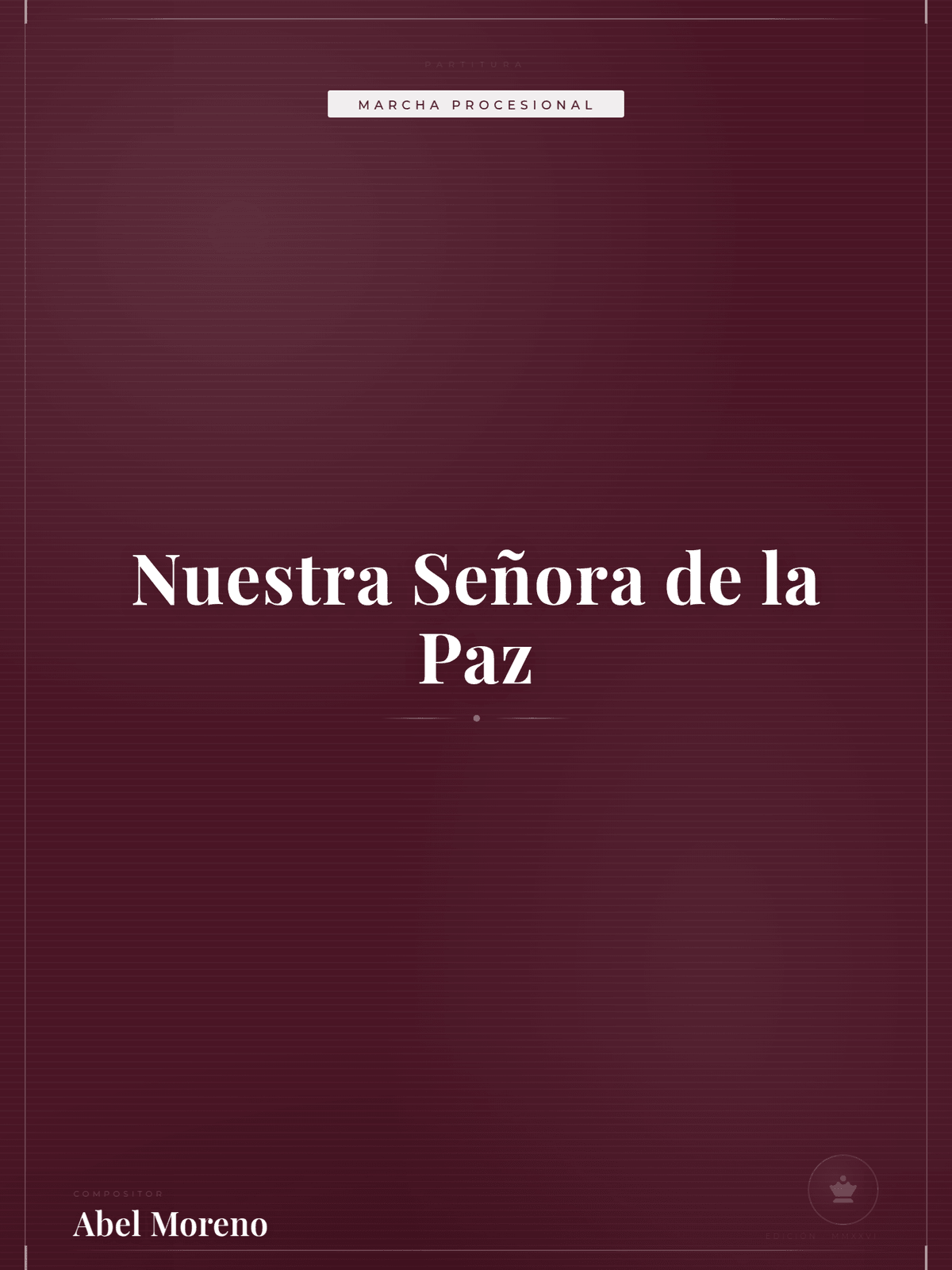 Portada de Nuestra Señora de la Paz