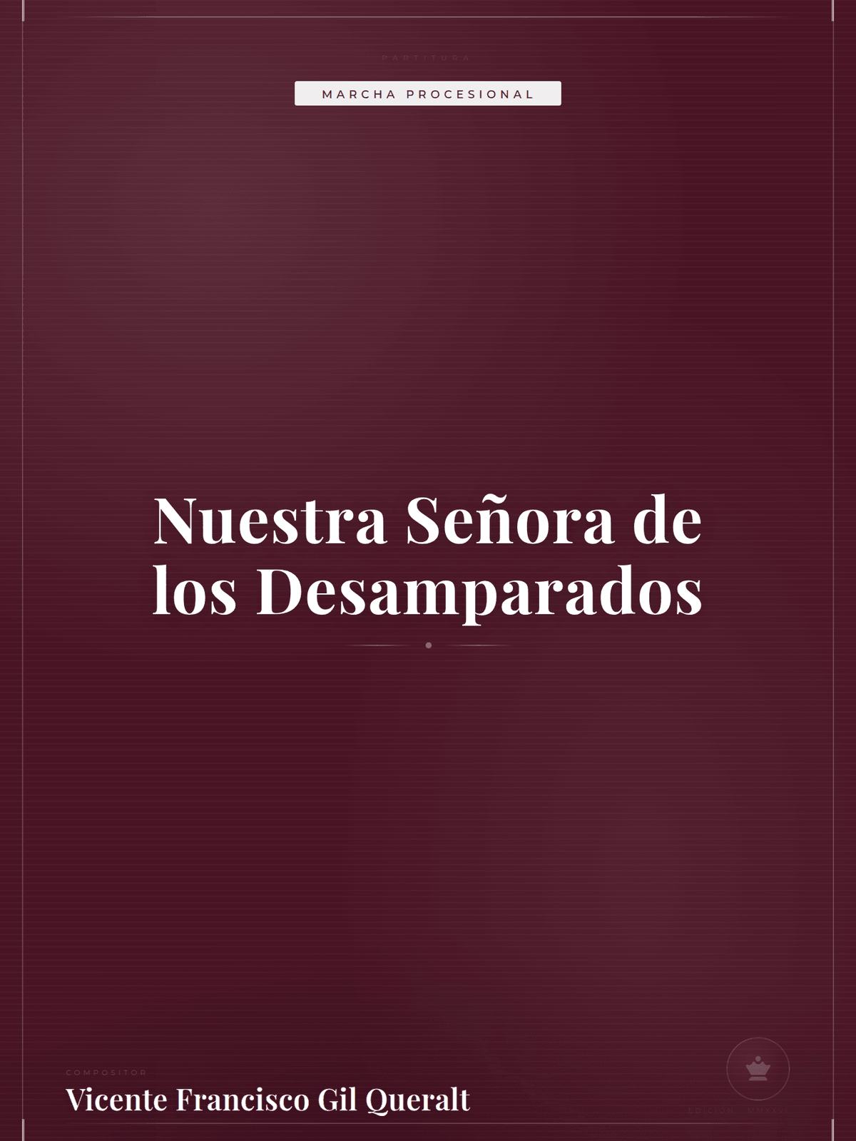 Portada de Nuestra Señora de los Desamparados