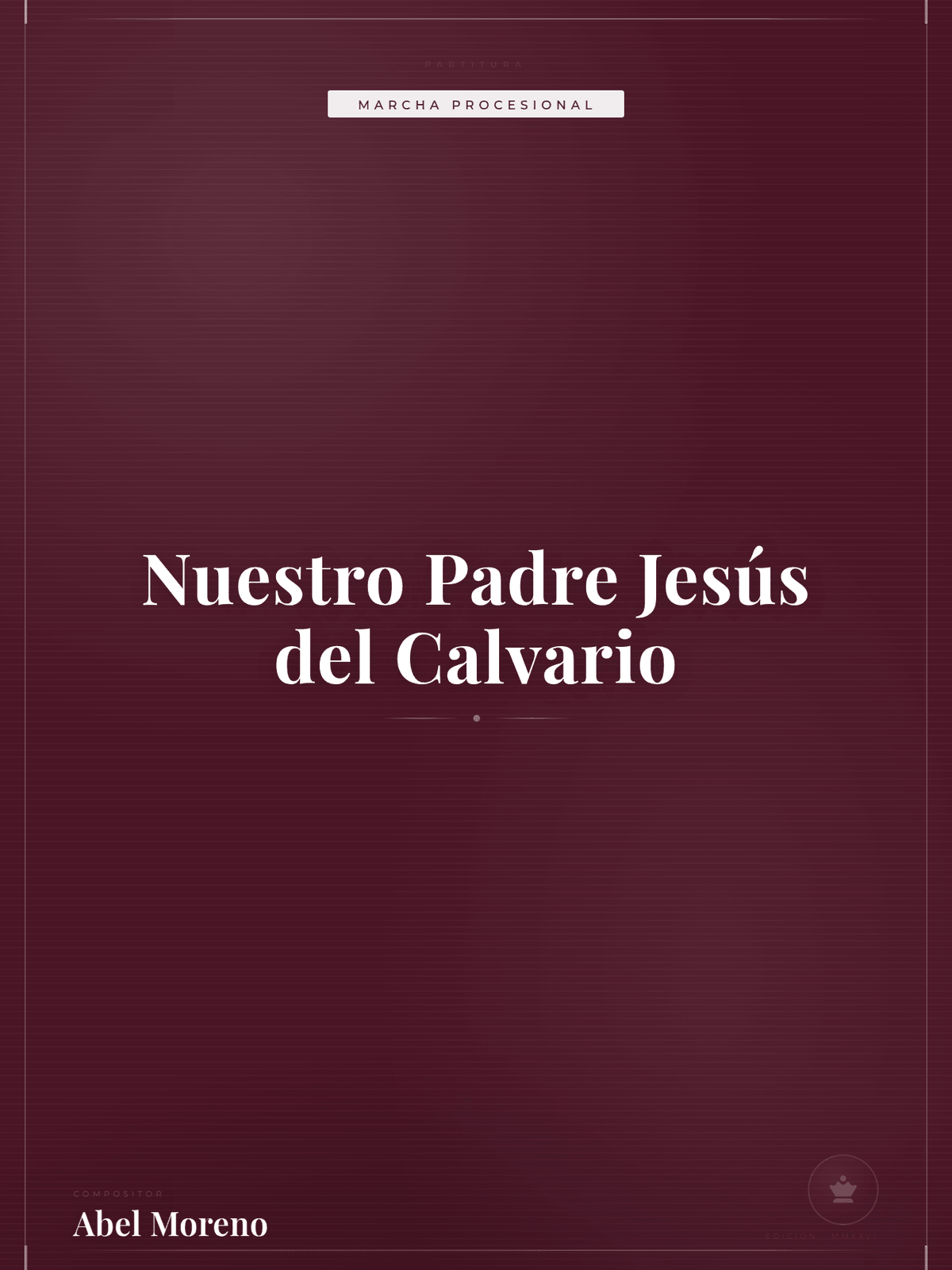 Portada de Nuestro Padre Jesús del Calvario