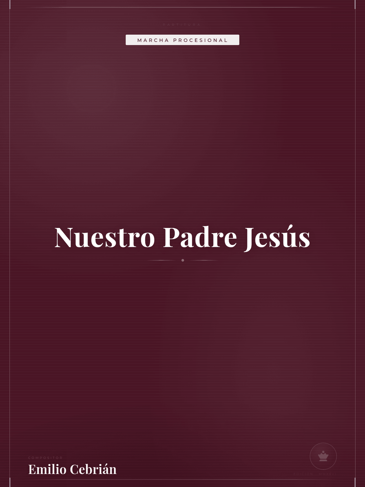 Portada de Nuestro Padre Jesús