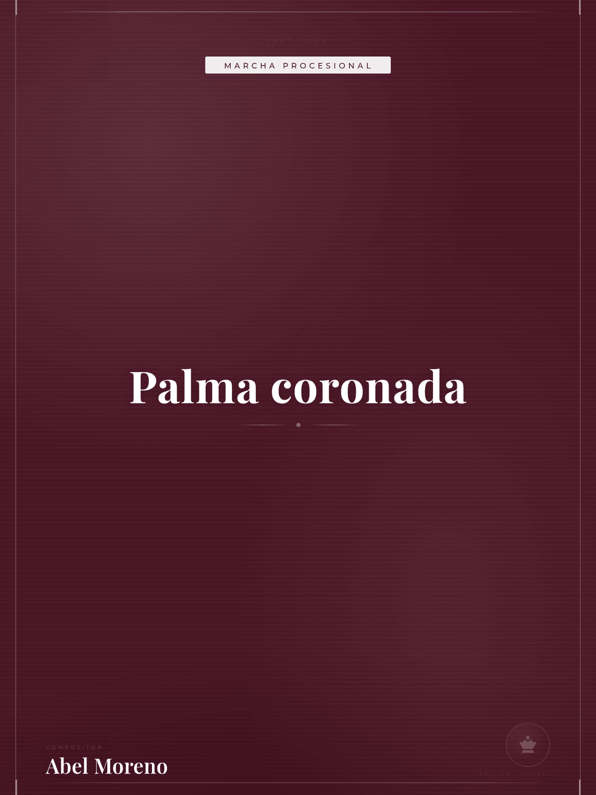 Portada de Palma coronada