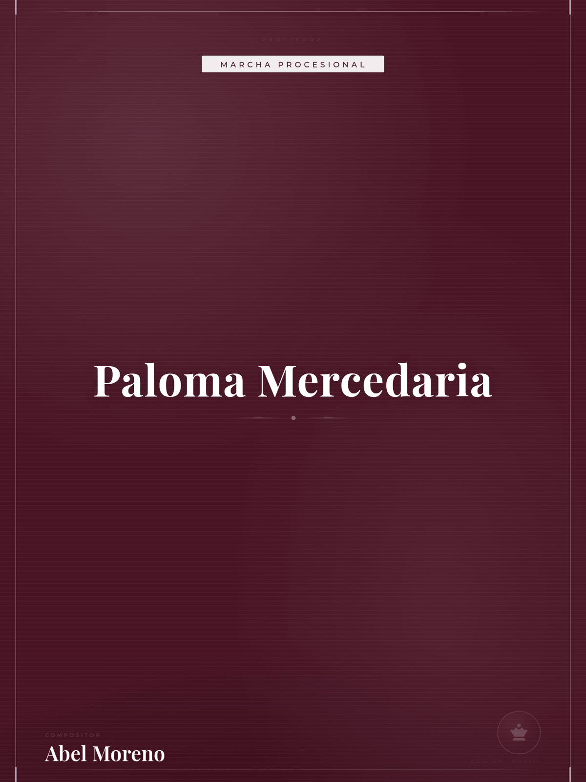 Portada de Paloma Mercedaria