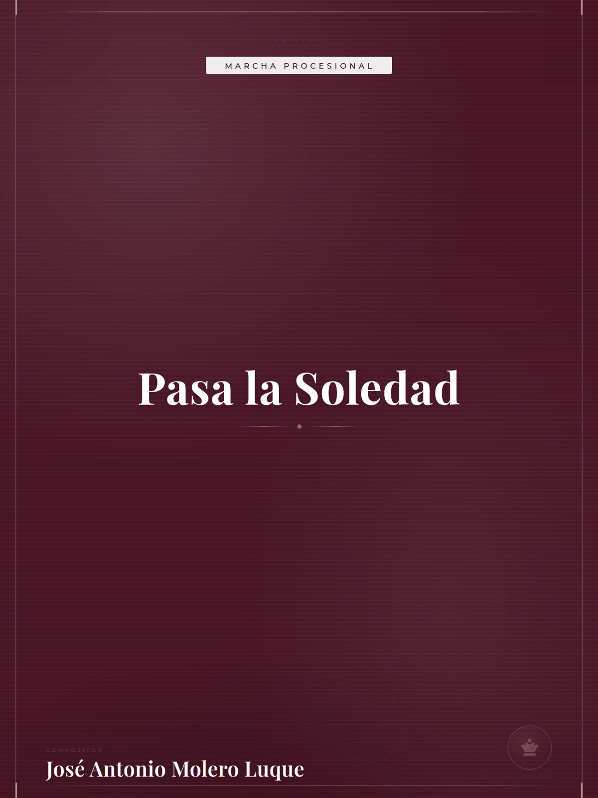 Portada de Pasa la Soledad