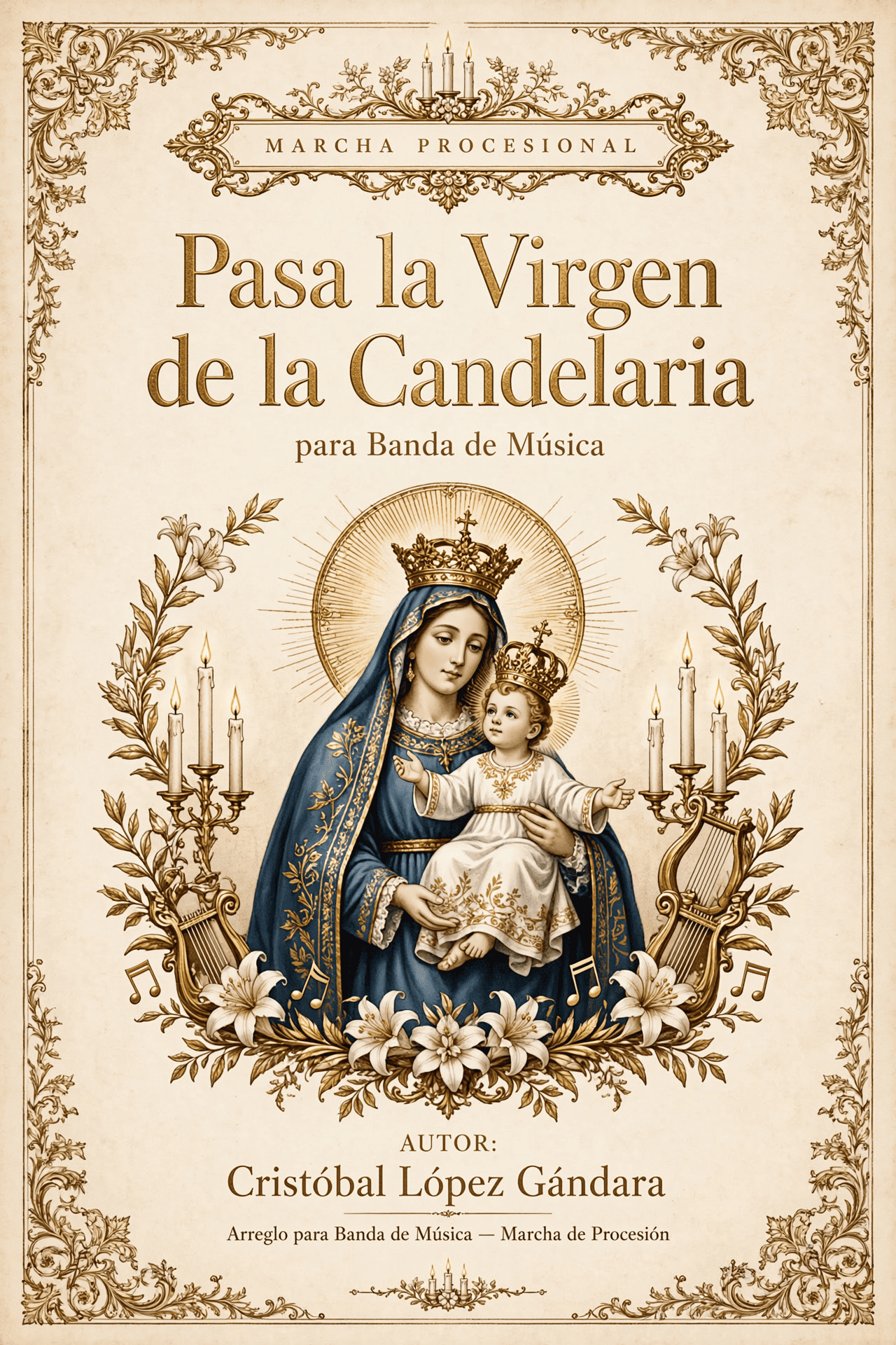 Portada de Pasa la Virgen de la Candelaria