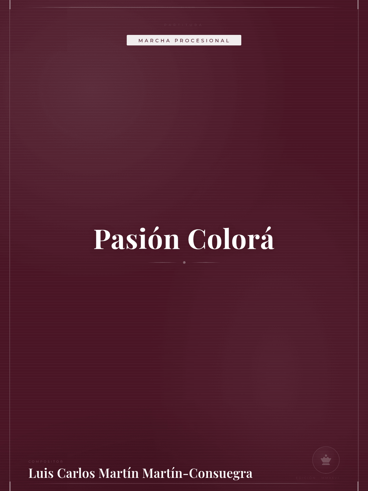 Portada de Pasión Colorá