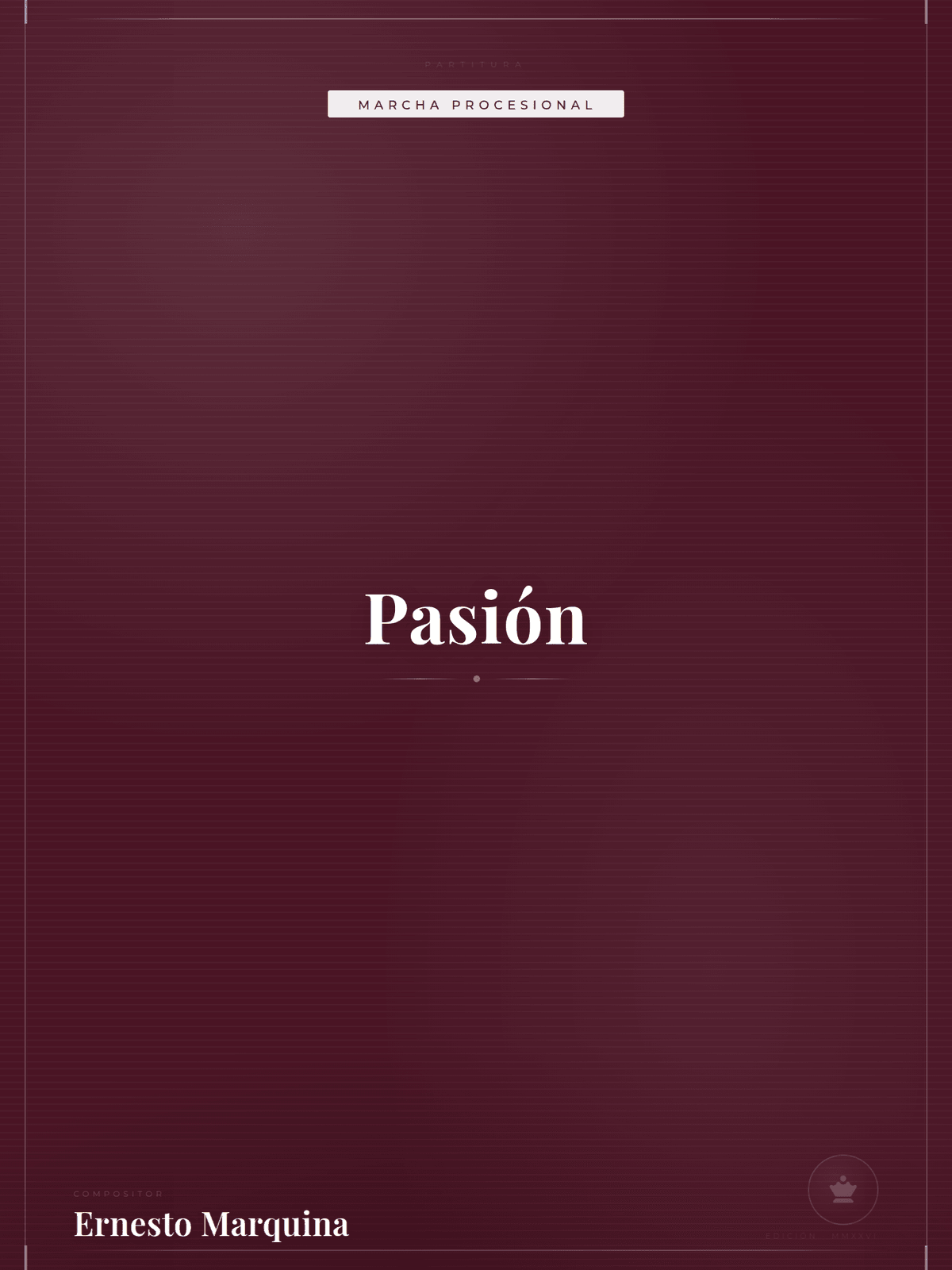 Portada de Pasión