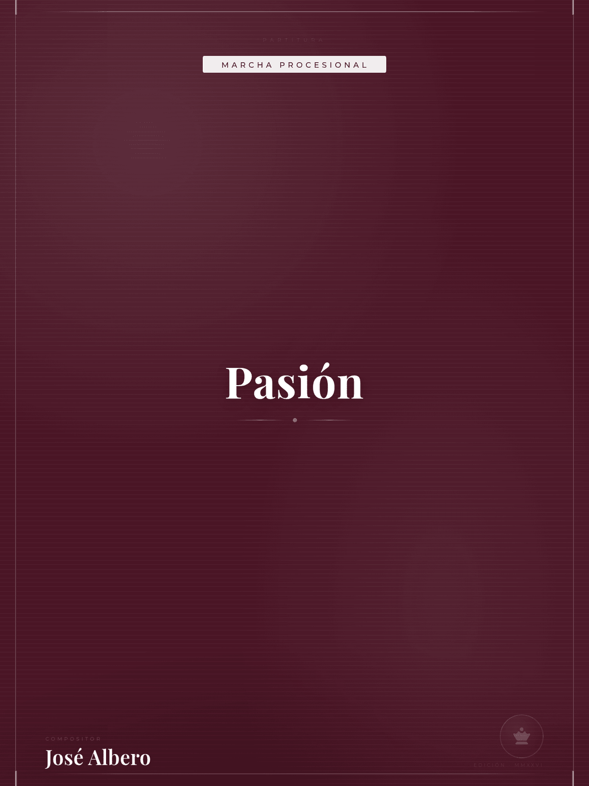Portada de Pasión