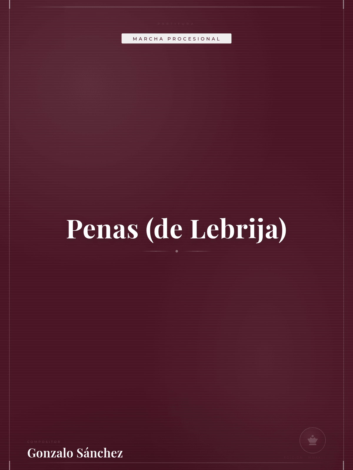 Portada de Penas (de Lebrija)