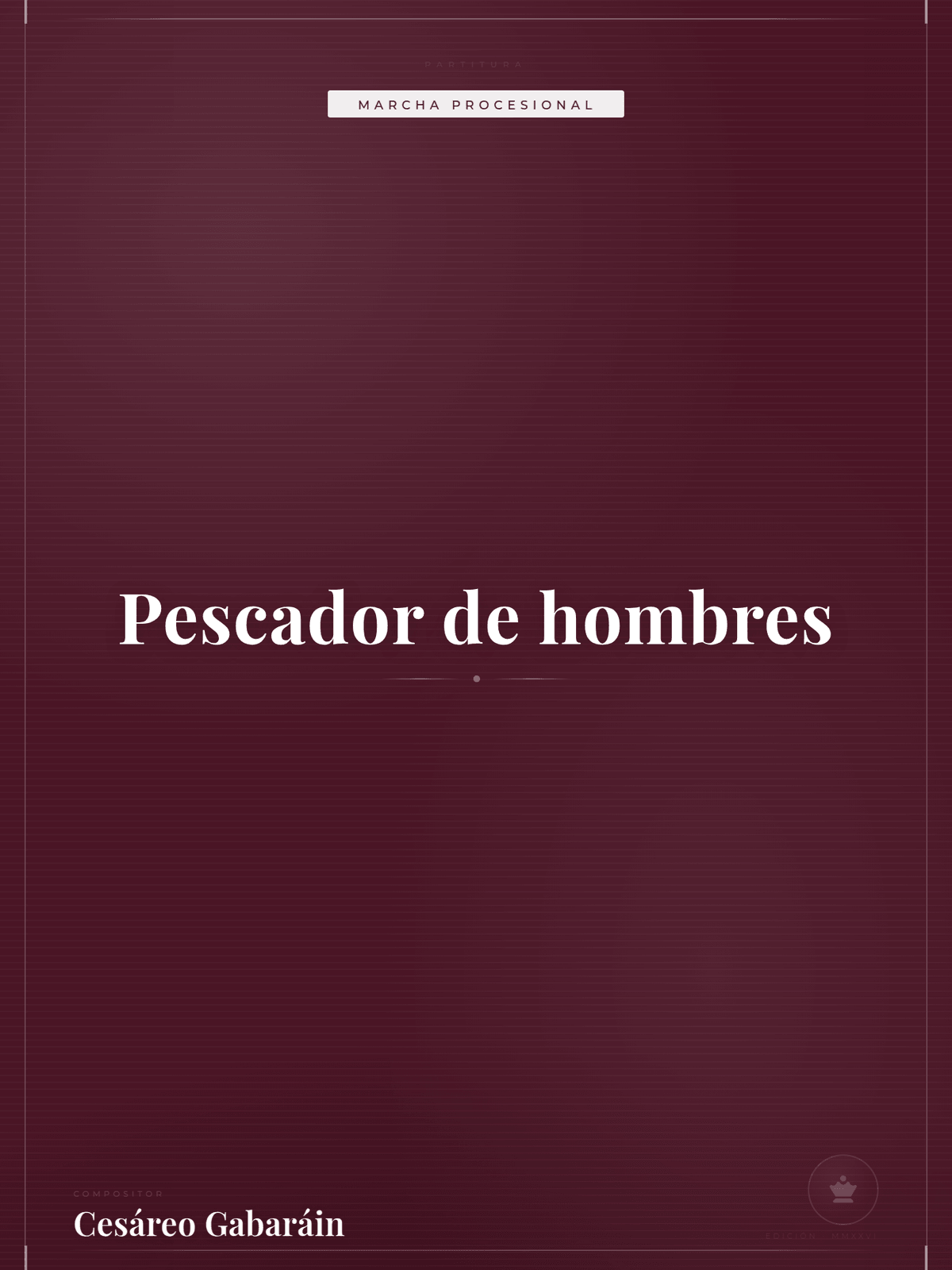 Portada de Pescador de hombres