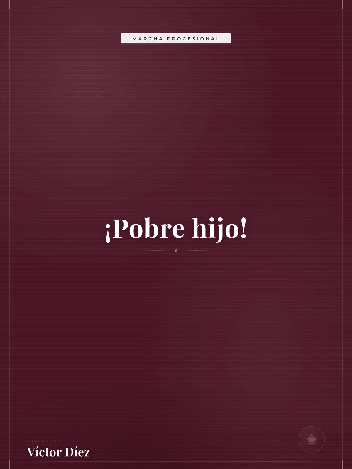 Portada de ¡Pobre hijo!